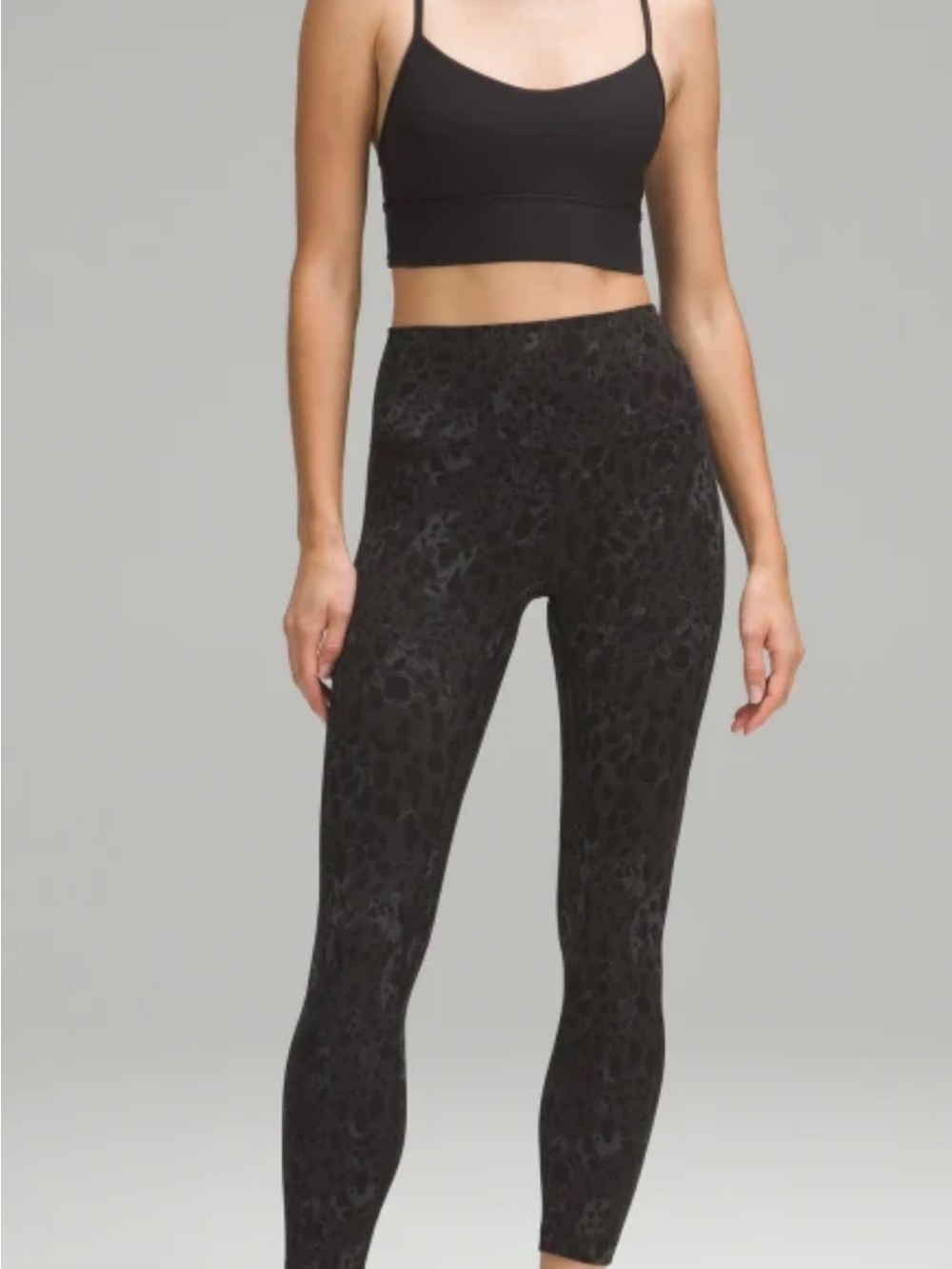 Lululemon high rise align cheetah print leggings